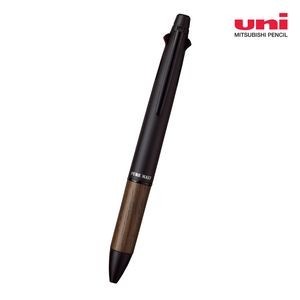 三菱鉛筆 ピュアモルトオークウッド プレミアムエディション 多機能ペン 4&1 0.7mm