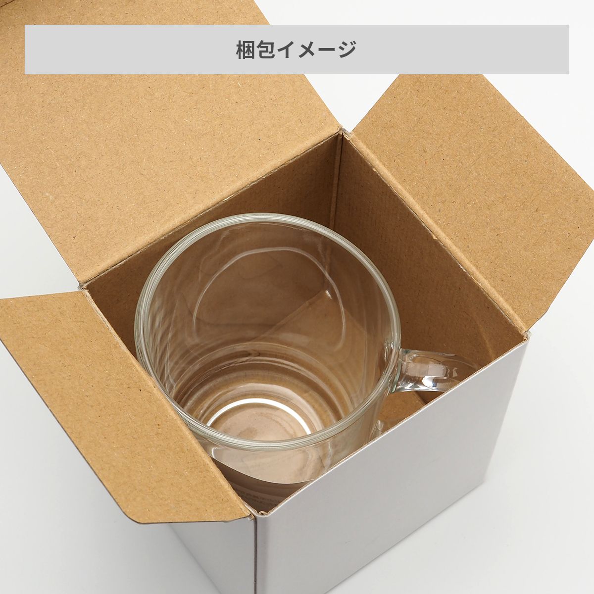 グラス製マグカップ 250ml【オリジナルマグカップ / パッド印刷】 画像7